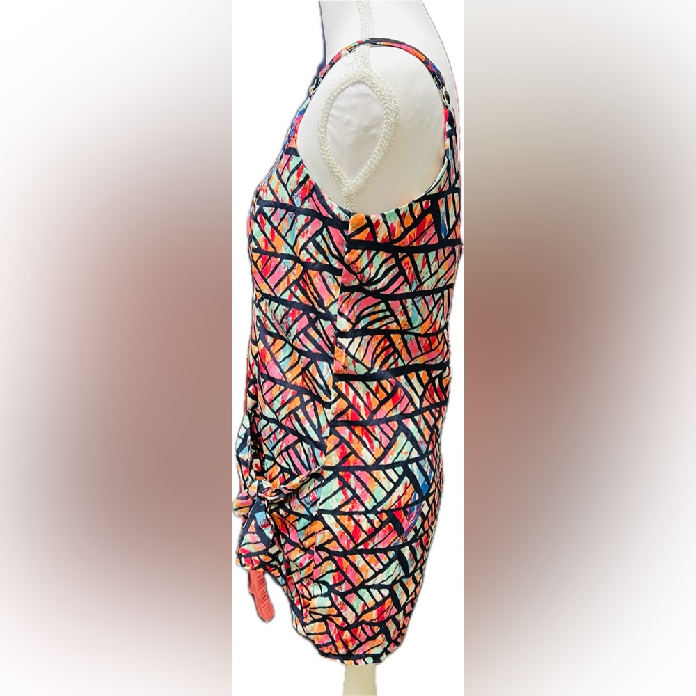 Love Riche‎ Multicolor Abstract Romper Size S - Picture 3 of 7